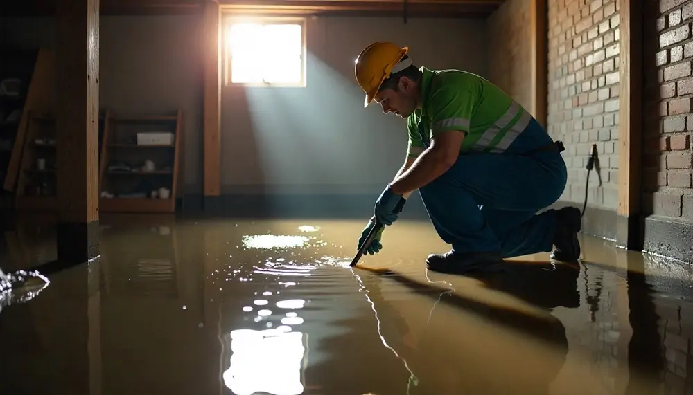 Professional water damage restoration services in Caddo Mills, TX